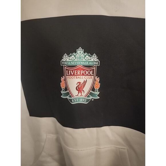 Hoodie Liverpool Hooligans Ultras Never Walk Alone Medium NWT CR3 Nice Football - Picture 1 of 7